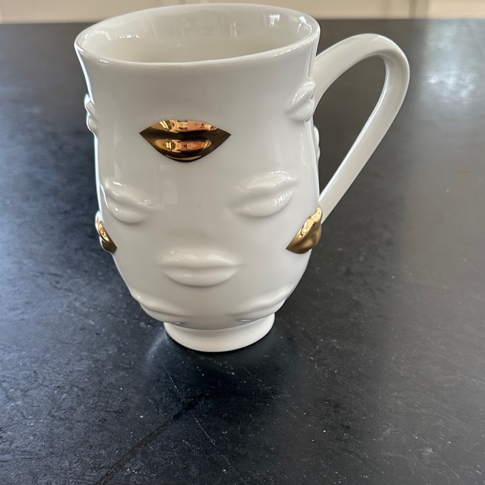 New and never used Jonathan Adler Gilded Gala Mug